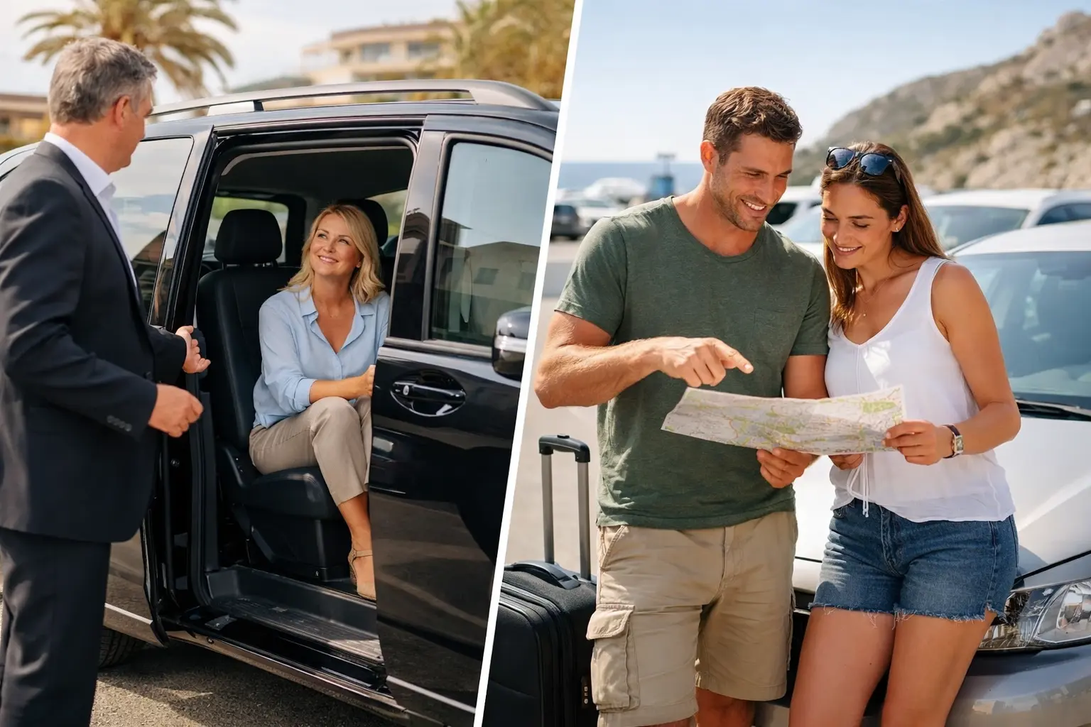 Taxi por horas vs alquilar coche en Mallorca: qué te conviene más